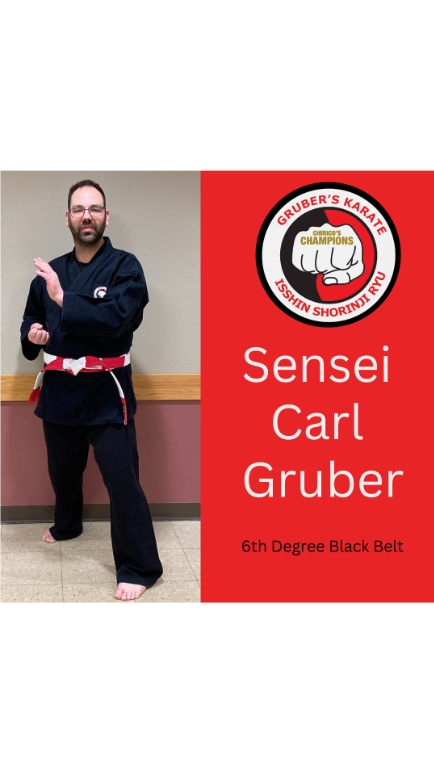 Advanced Isshin Shorinji Ryu Karate demonstration by Sensei Gruber at Grubers Karate