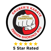 Grubers karate logo